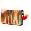 Cartera algodón tejido Ikat 